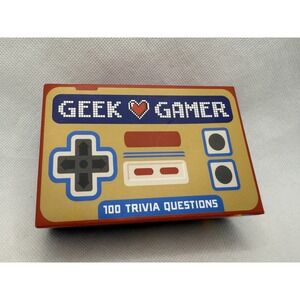 Geek Gamer 100‎ Trivia Questions Card Deck